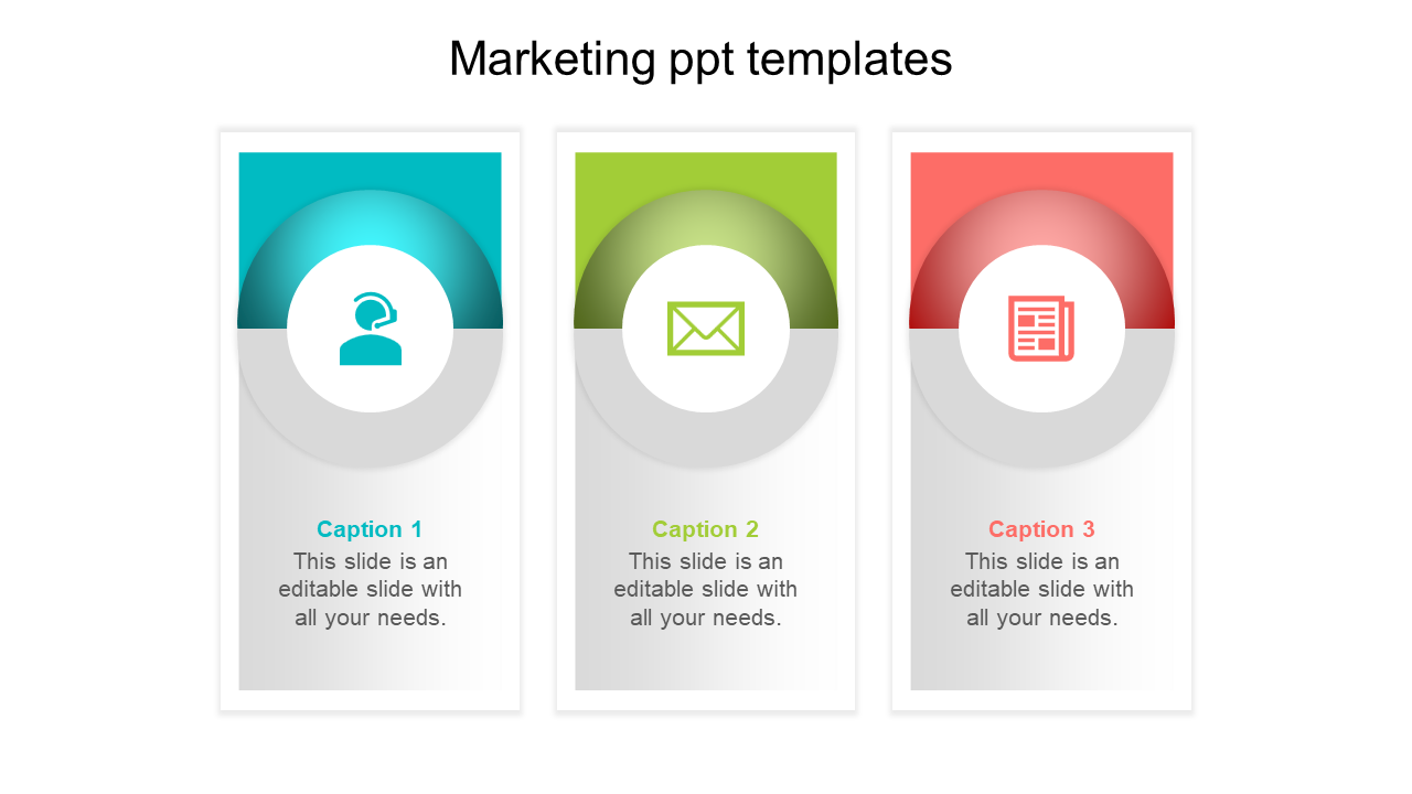 Free - Amazing Marketing PPT Templates Presentation Design